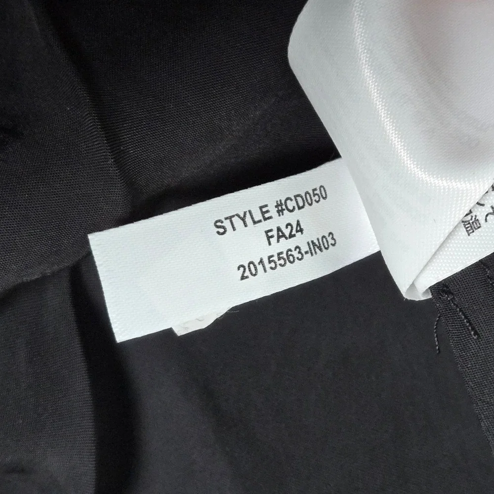 J. Crew Black Short Sleeve Satin like Tee